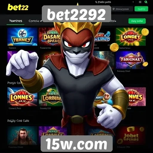 Principais jogos disponíveis no site bet2292
